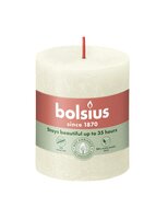 Bolsius kaars rustiek 7x8 cm soft pearl