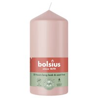 Bolsius stompkaars 6x12 cm misty pink