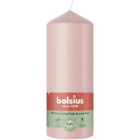 Bolsius stompkaars 6x15 cm misty pink