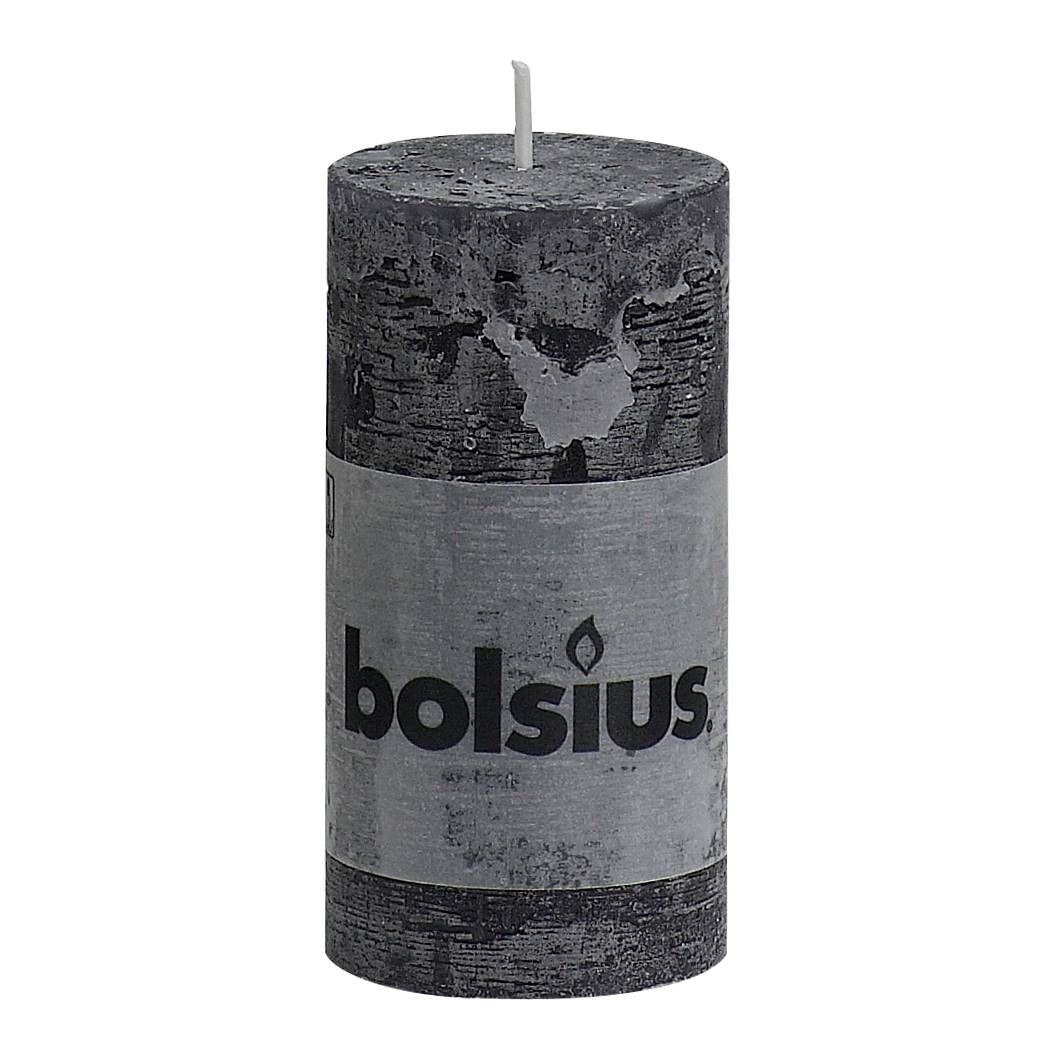 Bolsius Stompkaars Rustiek 10X5 Cm Antraciet huismerk kopen in de aanbieding