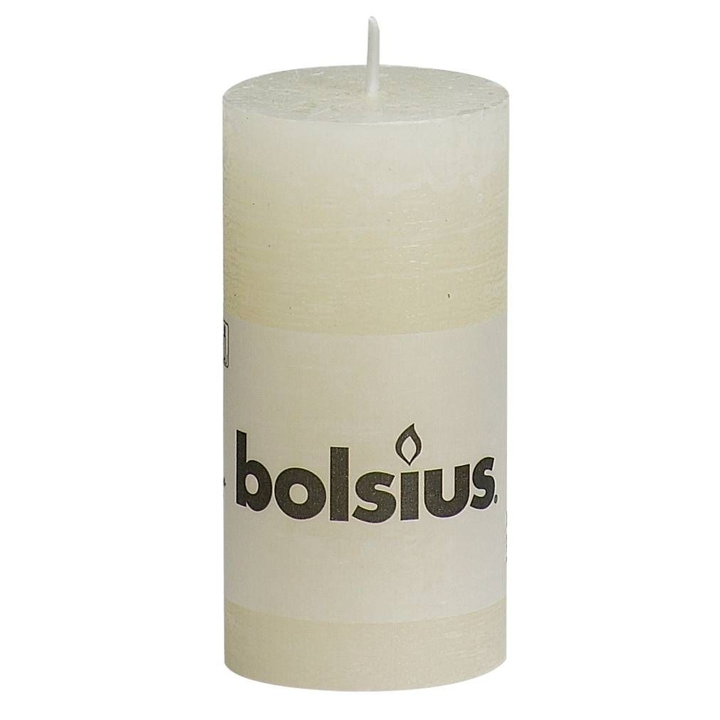Bolsius Stompkaars Rustiek 10X5 Cm Ivoor huismerk kopen in de aanbieding