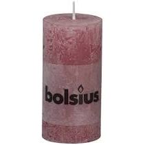 Bolsius Stompkaars Rustiek 10X5 Cm Oud Roze huismerk kopen in de aanbieding