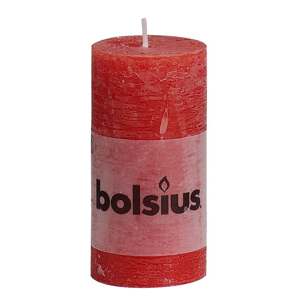 Bolsius Stompkaars Rustiek 10X5 Cm Rood huismerk kopen in de aanbieding Bolsius Stompkaars Rustiek 10X5 Cm Rood huismerk kopen in de aanbieding