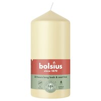 Bolsuis stompkaars 6x12 cm oat beige