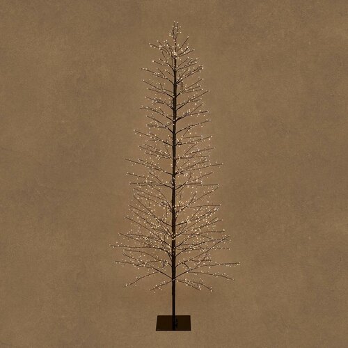 Luca verlichte boom 210 cm 1500 lamps zwart