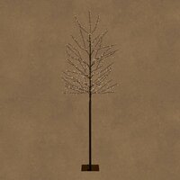 Luca verlichte boom 150 cm 480 lamps zwart
