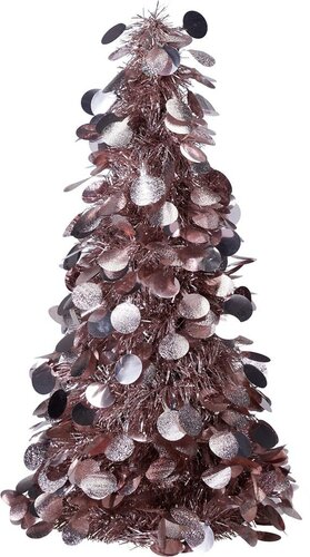 Lametta kerstboom 46 cm roze