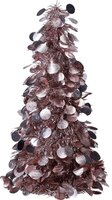 Lametta kerstboom 46 cm roze