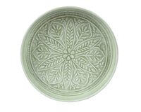 Dienblad ijzer 22 cm groen - afbeelding 2