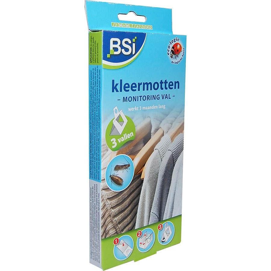 Bsi Kleermotten Vallen 3 Stuks huismerk kopen in de aanbieding