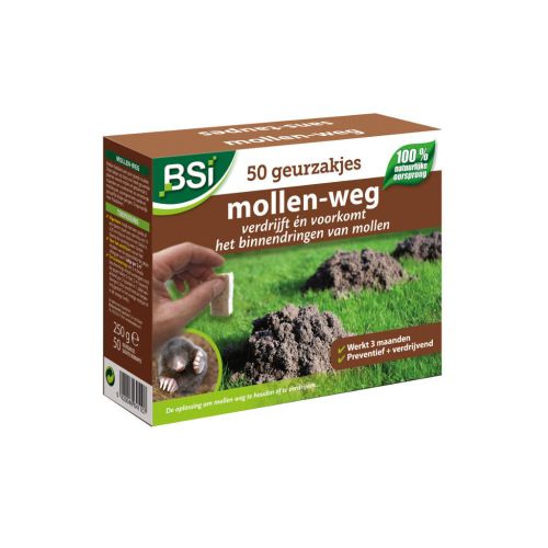 BSi Mollen weg 50 geurzakjes