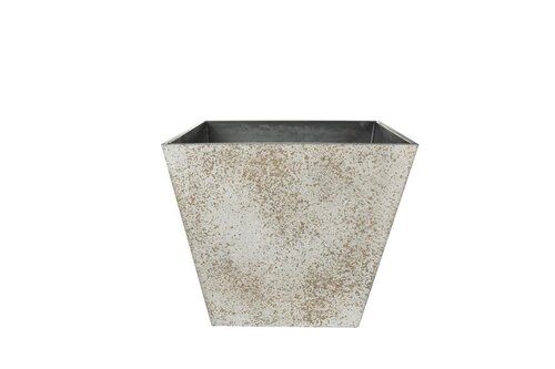 Buitenpot Nimar 25 x 25 concrete gold