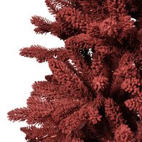 Kerstboom Burgundy fir 180 cm rood - afbeelding 3