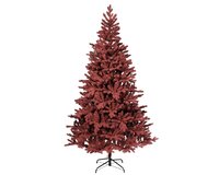 Kerstboom Burgundy fir 180 cm rood - afbeelding 1