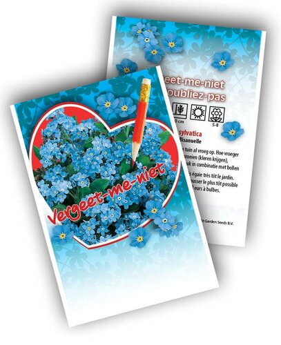 Cadeau premium Vergeet me niet (100 zakjes)