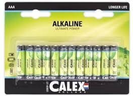 Calex batterijen AAA 12 stuks
