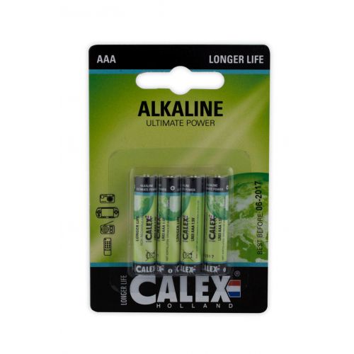 Calex batterijen AAA 4 stuks