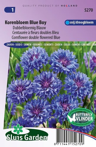 Centaurea Cyanus zaden Korenbloem Blue Boy