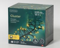 Clusterverlichting led 1128 lampjes soft gold - afbeelding 2
