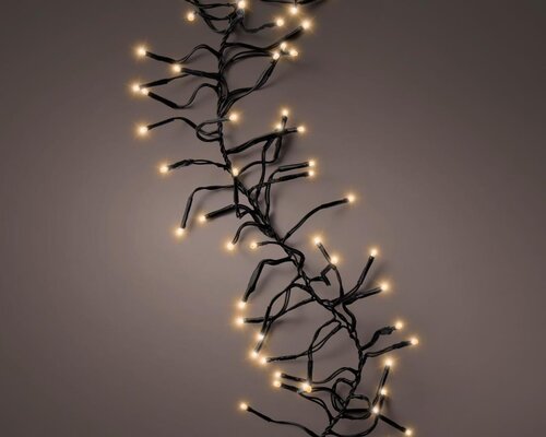 Clusterverlichting led 144 lampjes klassiek warm - afbeelding 1