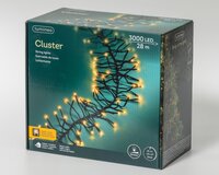 Clusterverlichting led 3000 lampjes klassiek warm - afbeelding 2