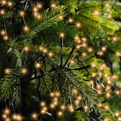Clusterverlichting led 588 lampjes klassiek warm - afbeelding 4