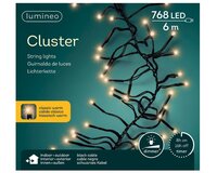 Clusterverlichting led 768 lampjes klassiek warm - afbeelding 2