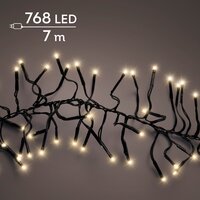 Clusterverlichting led 768 lampjes soft gold