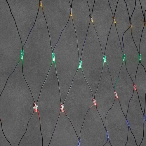 Luca connect 24 led net 2x2 meter 140 lamps multi colour