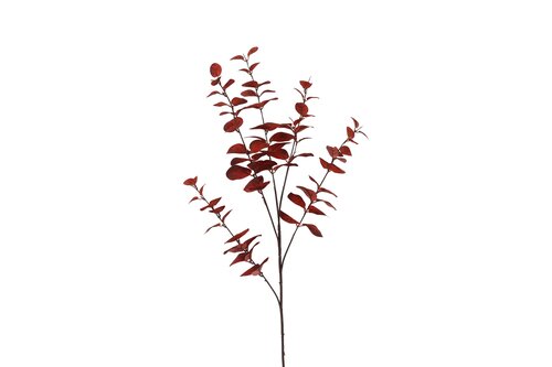 Countryfield zijden eucalyptus 94 cm rood