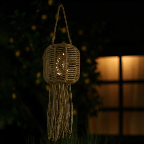 Countryfield hanglamp Solar LED Dagmar 20 cm naturel - afbeelding 2