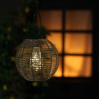 Countryfield hanglamp solar LED Eliya L 19 cm naturel - afbeelding 2