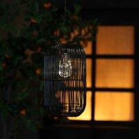 Countryfield Hanglamp solar LED Giona M 32 cm zwart - afbeelding 2