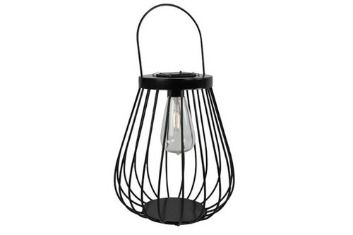 Countryfield Hanglamp solar LED ro Debi 25 cm zwart - afbeelding 1