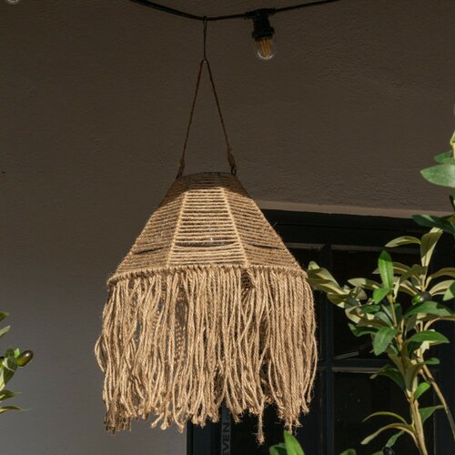 Countryfield hanglamp solar ro LED Tobias naturel - afbeelding 2