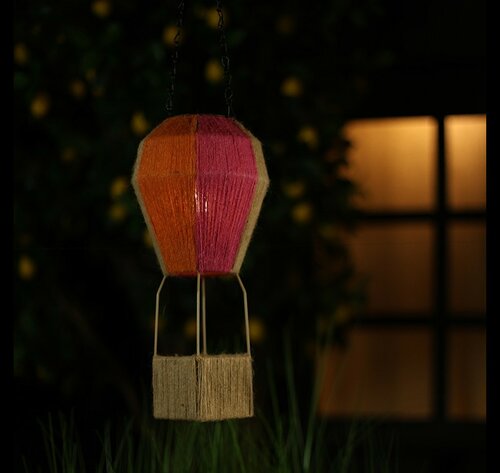 Countryfield Solar Luchtballon Brigit 70 cm roze oranje - afbeelding 2