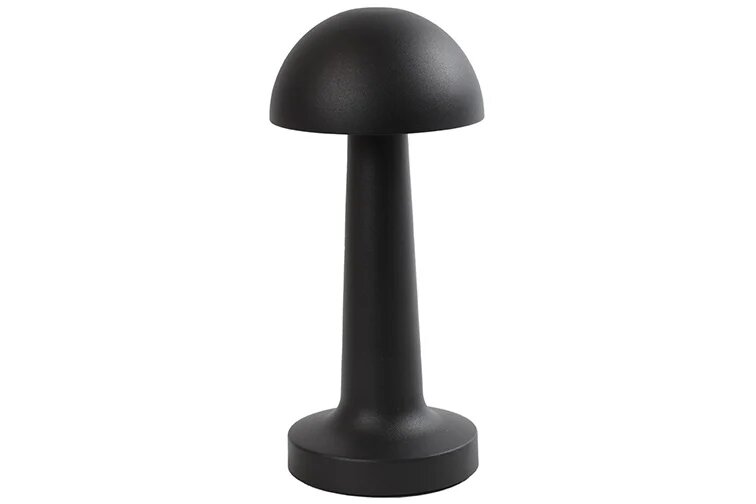 Countryfield tafellamp Lampa zwart 21 cm rond