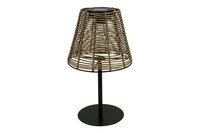 Countryfield tafellamp solar LED Hira 33 cm naturel