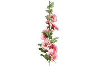 Countryfield zijden Althaea rosea Kathi 87 cm roze