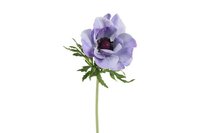 Countryfield zijden bloem Anemone L 52 cm blauw