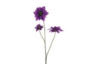 Countryfield zijden bloem clematis 89 cm paars