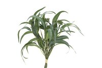 Countryfield zijden bloem Eucalyptus 45 cm wit