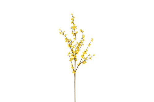 Countryfield zijden bloem Forsythia 104 cm geel