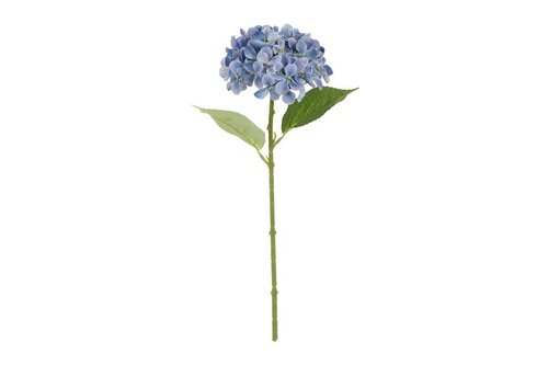 Countryfield zijden bloem hortensia Aletta 40 cm blauw