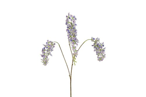 Countryfield zijden bloem Wisteria 110 cm blauw