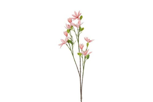 Countryfield zijden magnolia L 105 cm roze