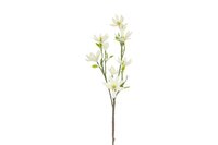 Countryfield zijden magnolia L 105 cm wit