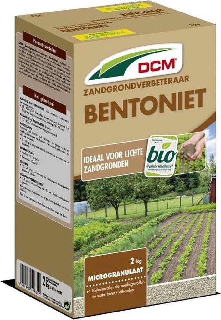 Dcm Bentoniet Grondverbeteraar Siertuinmeststoffen 2 kg