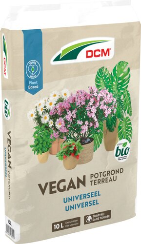DCM vegan potgrond universeel 10 liter