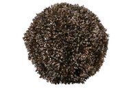 Countryfield deco bol eupatorium 15 cm bruin
